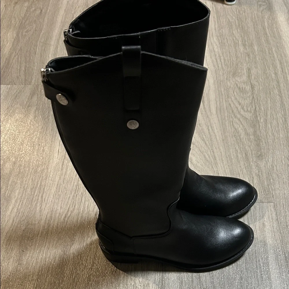 Sam Edelman Black Kids Boots with Silver Accents(NWOT)